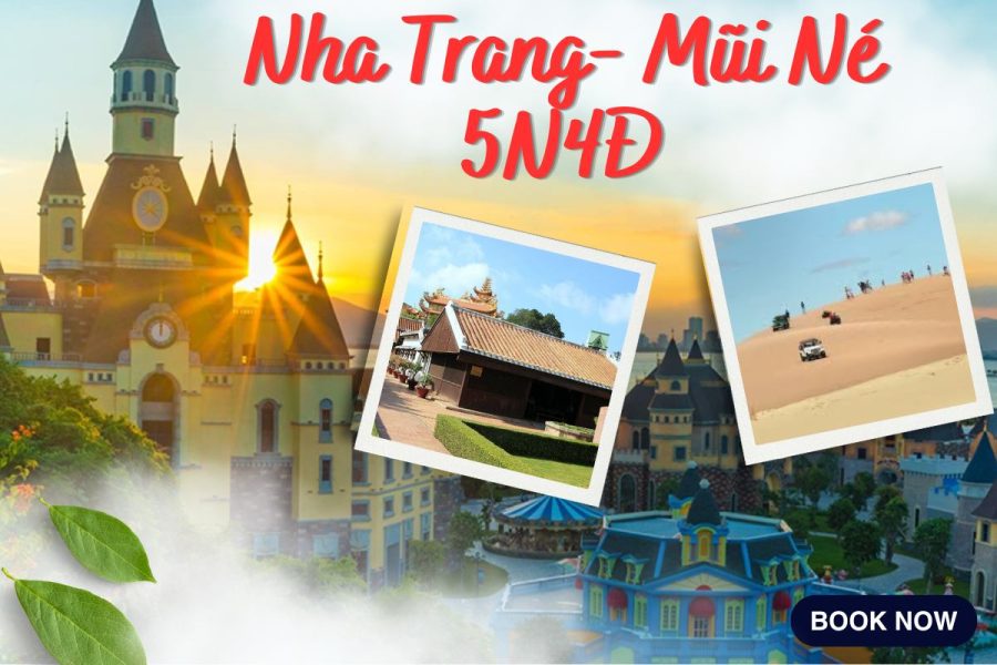 Tour 5N4Đ NHA TRANG- MŨI NÉ